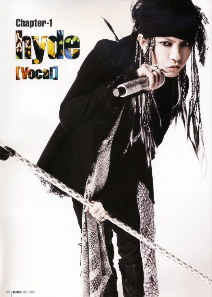 HYDE - GIGS Mars 2012
